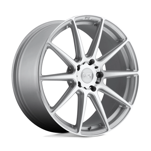 Niche M146 Essen Gloss Silver Machined 1-Piece Wheels