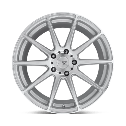 Niche M146 Essen Gloss Silver Machined 1-Piece Wheels