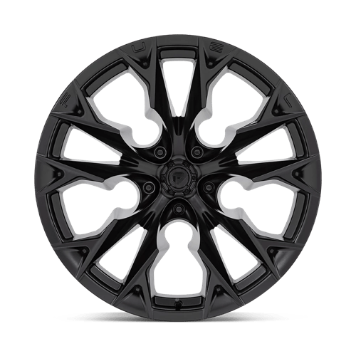 Fuel D804 Flame Blackout 1-Piece Wheels