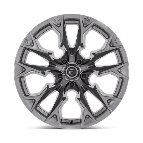 Fuel D806 Flame Platinum 1-Piece Wheels