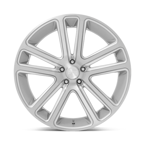 DUB S257 Flex Gloss Silver Brushed Face 1-Piece Wheels