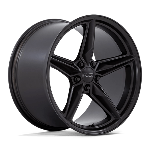 Foose F175 CF8 Matte Black 1-Piece Wheels