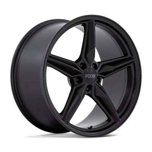 Foose F175 CF8 Matte Black 1-Piece Wheels