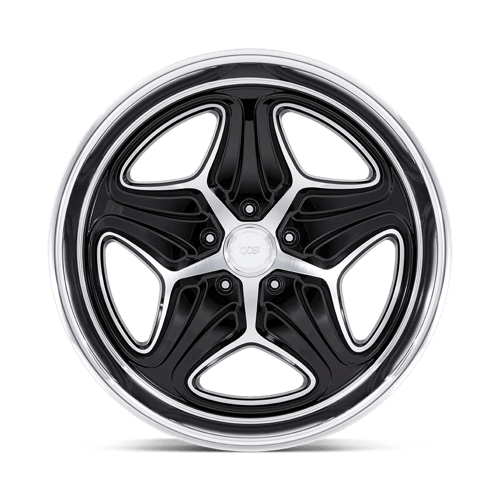 Foose F171 Merlot Gloss Black Machined 1-Piece Wheels