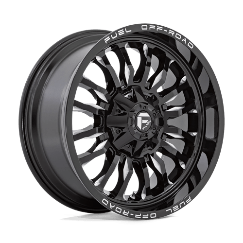 Fuel D795 Arc Gloss Black Milled 1-Piece Wheels