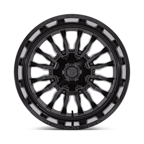 Fuel D796 Arc Matte Black With Gloss Black Lip 1-Piece Wheels