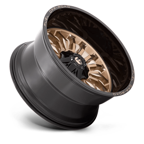 Fuel D797 Arc Platinum Bronze With Black Lip 1-Piece Wheels