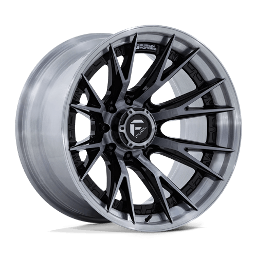 Fuel Off-Road Catalyst FC402 Gloss Black & Brushed DDT Rims