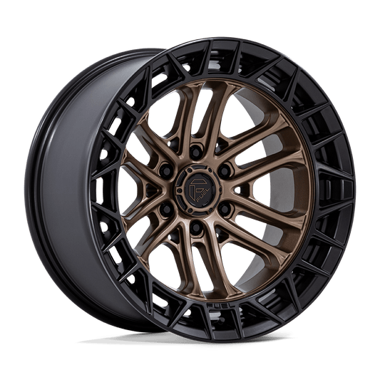 Fuel Off-Road FC874 Celsius Matte Bronze & Matte Black Lip Wheels