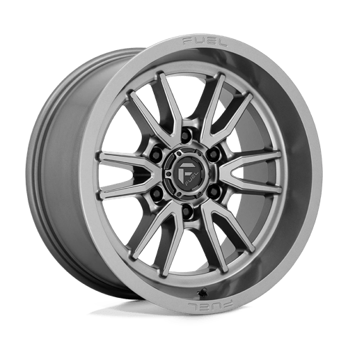 Fuel D789 Clash Gun Metal 1-Piece Wheels