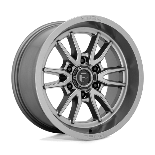 Fuel D789 Clash Gunmetal 1-Piece Wheels