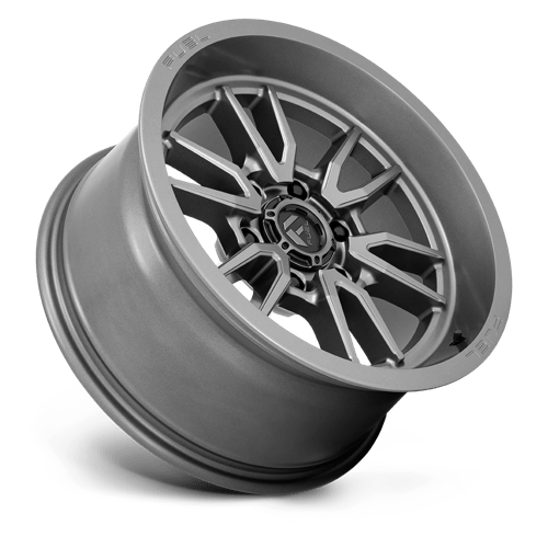 Fuel D789 Clash Gunmetal 1-Piece Wheels