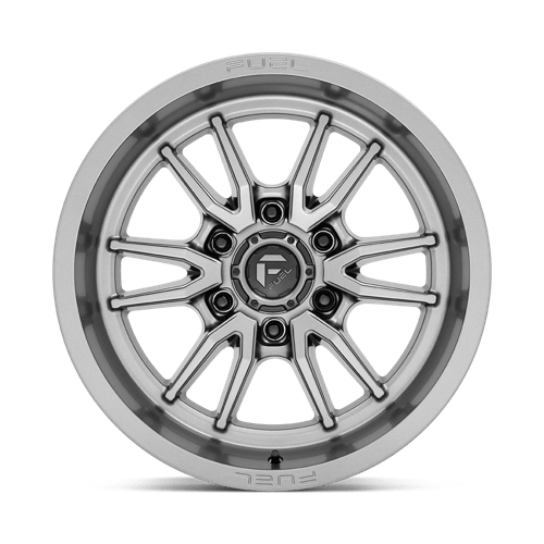 Fuel D789 Clash Gunmetal 1-Piece Wheels