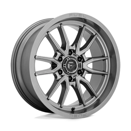 Fuel D789 Clash Gun Metal 1-Piece Wheels