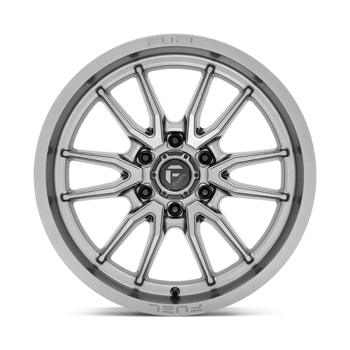 Fuel D789 Clash Gunmetal 1-Piece Wheels