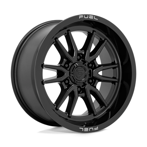 Fuel D760 Clash Gloss Black 1-Piece Wheels