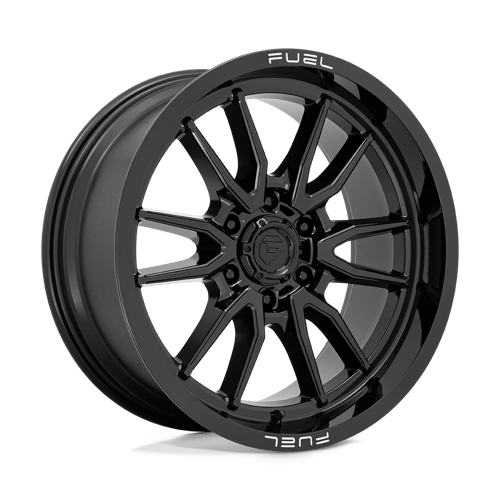 Fuel D760 Clash Gloss Black 1-Piece Wheels