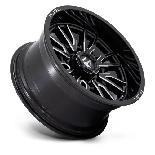 Fuel D761 Clash Gloss Black Milled 1-Piece Wheels