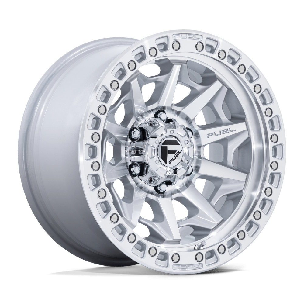 Fuel Off-Road D883 Covert Silver with Machined Face Wheels, Cast Aluminum