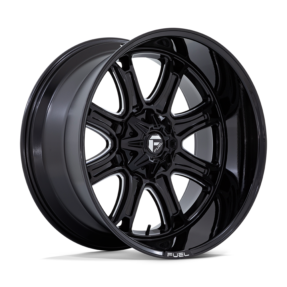 Fuel Off-Road D853 Darkstar Gloss Black Milled Wheels