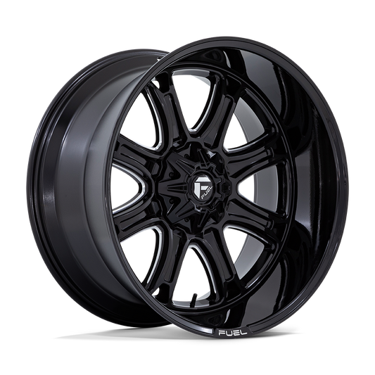 Fuel Off-Road D853 Darkstar Gloss Black Milled Wheels