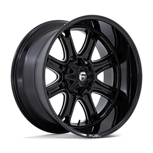 Fuel Off-Road D853 Darkstar Gloss Black Milled Wheels