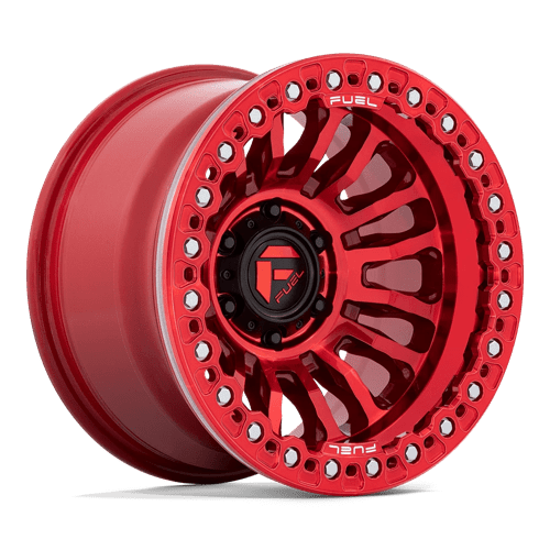 Fuel Rincon FC125QX Candy Red Beadlock Rims