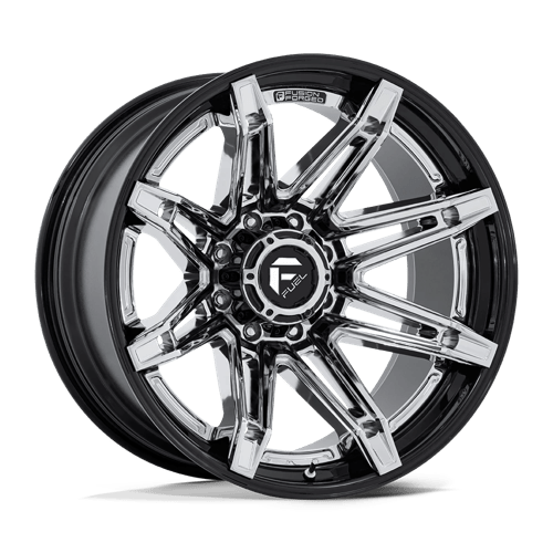 Fuel Off-Road Brawl FC401 Chrome &#038; Gloss Black Lip Rims