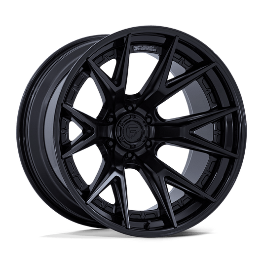 Fuel Off-Road Catalyst FC402 Matte Black & Gloss Black Lip Rims