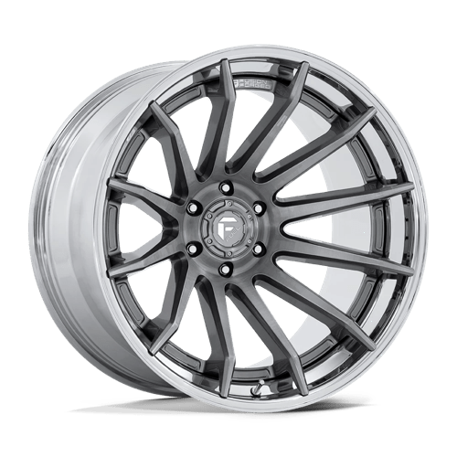 Fuel Off-Road Burn FC403 Brushed Platinum & Chrome Lip Rims