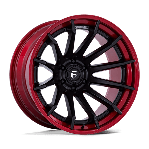 Fuel Off-Road Burn FC403 Matte Black &#038; Candy Red Lip Rims