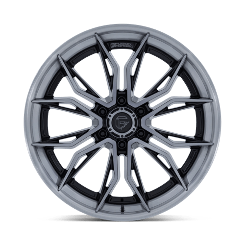 Fuel Off-Road FC404 Mutiny Gloss Black Brushed Dark Tint Wheels, Fusion Forged