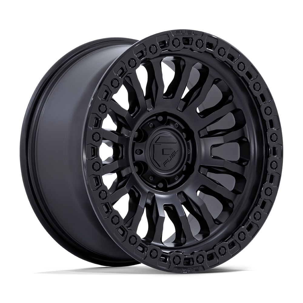 Fuel Off-Road FC857 Rincon Matte Black With Gloss Black Lip Wheels