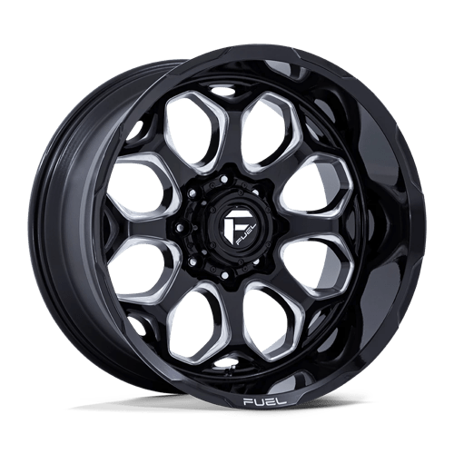 Fuel Off-Road Scepter FC862 Gloss Black Milled Rims