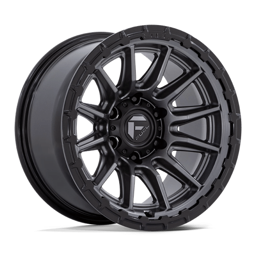 Fuel Off-Road Piston FC866 Matte Gunmetal &#038; Matte Black Ring Rims