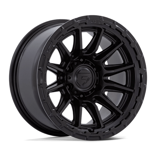 Fuel Off-Road Piston FC866 Blackout Rims, Matte Black &#038; Gloss Black Ring