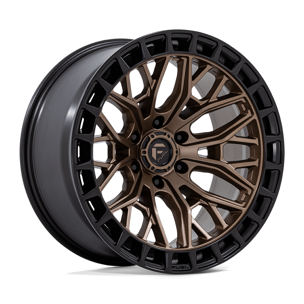 Fuel Off-Road FC869 Sigma Matte Bronze W/ Matte Black Lip Wheels