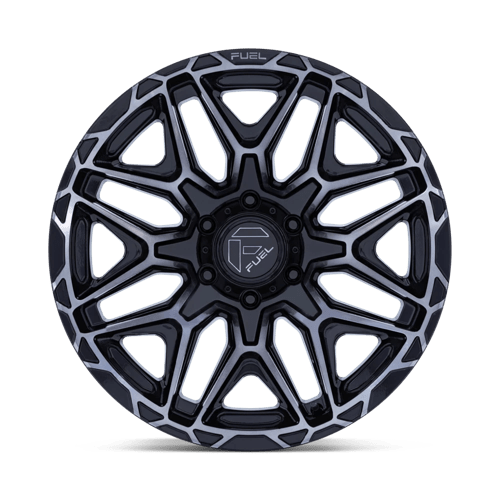 Fuel Off-Road FC885 Injector Gloss Black Machined Face with DDT Wheels, Cast Aluminum