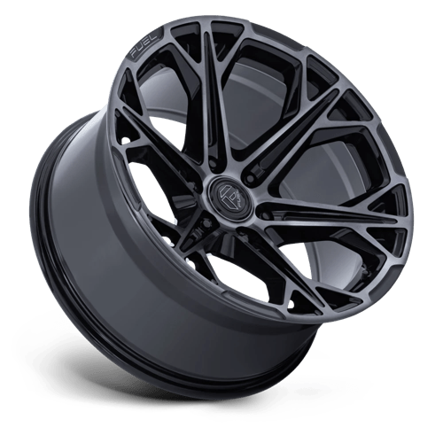Fuel Off-Road FC886 Hammerhead Gloss Black Dark Tinted Clear Wheels, Cast Aluminum