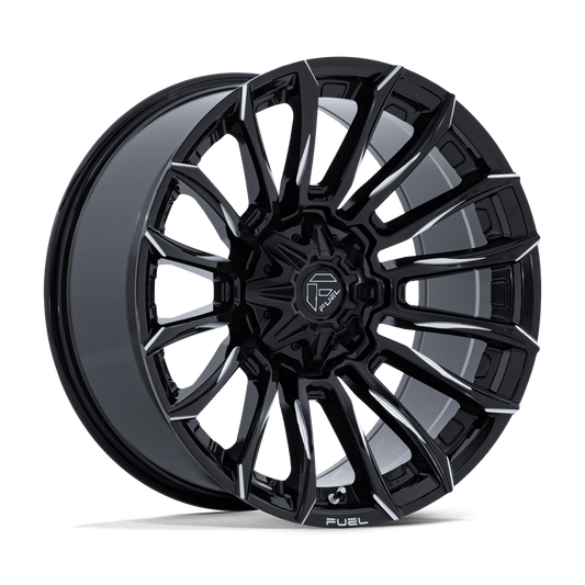 Fuel Off-Road FC889 Blade Gloss Black Milled Wheels, Cast Aluminum