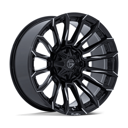 Fuel Off-Road FC889 Blade Gloss Black Milled Wheels, Cast Aluminum