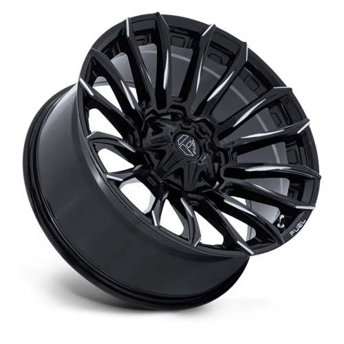 Fuel Off-Road FC889 Blade Gloss Black Milled Wheels, Cast Aluminum