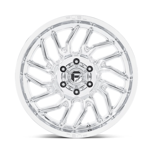 Fuel D809 Hurricane Polished Milled 1-Piece Wheels