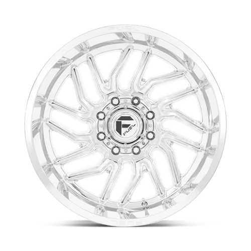 Fuel D809 Hurricane Polished Milled 1-Piece Wheels