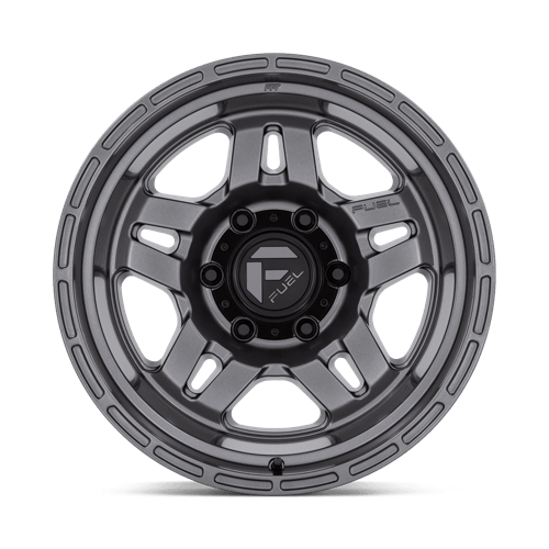 Fuel D801 Oxide Matte Gunmetal 1-Piece Wheels