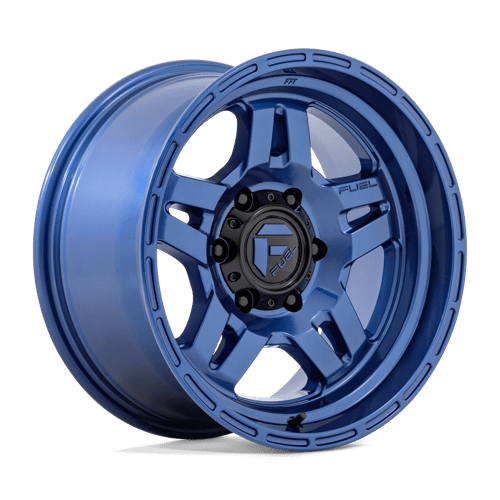 Fuel D802 Oxide Dark Blue 1-Piece Wheels