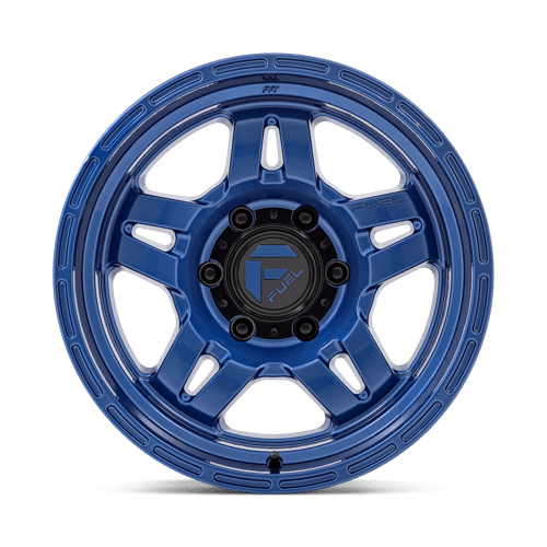 Fuel D802 Oxide Dark Blue 1-Piece Wheels