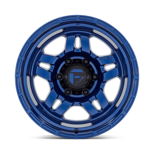 Fuel D802 Oxide Dark Blue 1-Piece Wheels