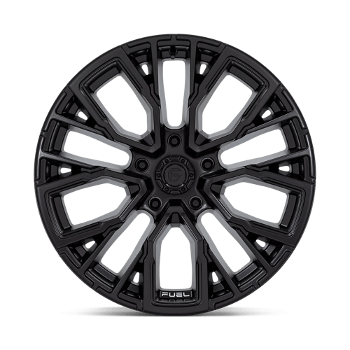 Fuel D847 Rebar Blackout 1-Piece Wheels