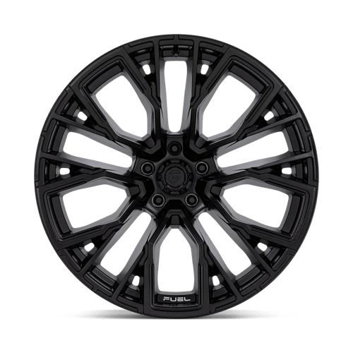 Fuel D847 Rebar Blackout 1-Piece Wheels